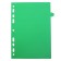 Separator of sheets A5 (210 x 165 mm) color, 12 sheets, "Devente. Pastel" polypropylene 140 μm, individual packaging