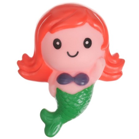 Rubber toy for the bathtub "Mermaid", crush me