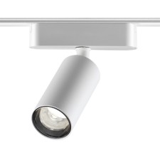 Трековый светильник для низковольтного шинопровода Novotech. Smal, 12Вт, Led, 130х115х45 мм, цвет белый