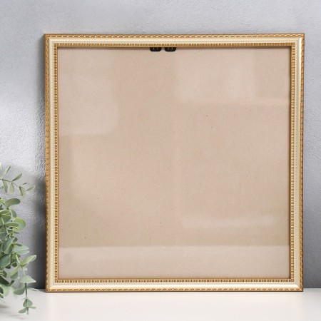 Photo frame Plastic "Lace" 30x30 cm, gold