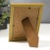 Photo frame plastic 10x15 cm "Golden spiral on gold" 17.8x12.8 cm