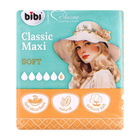 Bibling "Bibi" Classic Maxi Soft, 10 pcs.