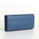 Women's wallet on magnets, blue color