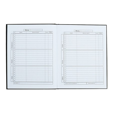 Universal Grade 1-11 Diary, 48 sheets "Bear with an umbrella", hard cover, matte lamination, universal cheat sheet, block 65 g/m2-7