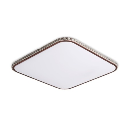 LED ceiling LED with a remote control and additional backlight Ambrella Light, Crystal, FF76, 1xLED, 72 W, 5040LUM, 3000-6400K, white color-4