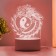 Lamp "Chinese dragon" LED white 14x9.5x16 cm