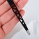 Pinzet "Geometry", beveled, 9.5 cm, black color