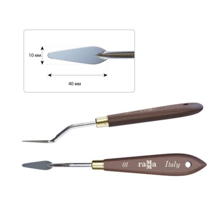 Mastikhin Gamma "Old Master" No. 01, a blade 40 x 10 mm (Italy)