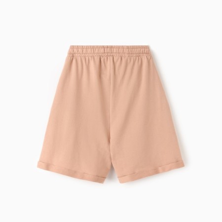 Women's shorts, beige color, size 48-2