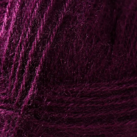 Yarn "Angora Gold" 20% wool, 80% acrylic 550m/100g (111 plum)-3
