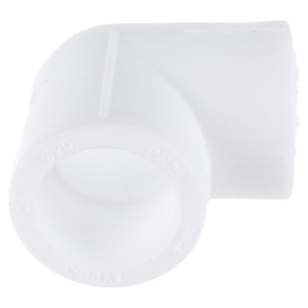 Aqualink square, polypropylene, d = 20 mm, 90 °-1
