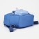 Baby backpack on lightning, 3 outer pockets, blue color