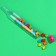 Chewing gum is "most indestructible" in a thermometer, 7 g.