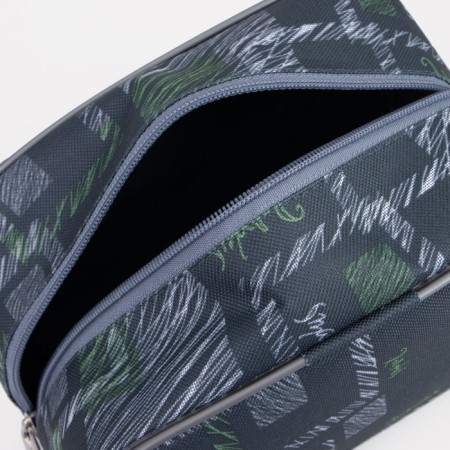 Lightning cosmetic bag, blue color-2