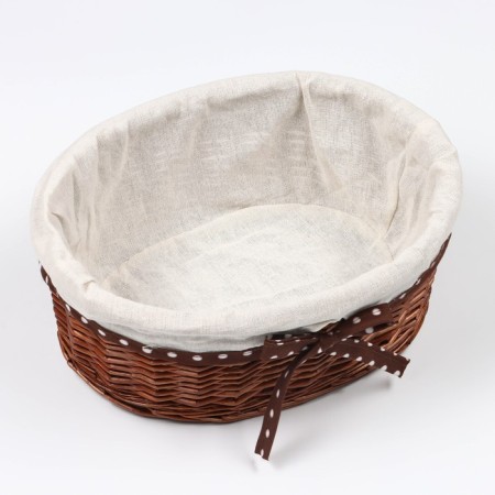Wicker basket, 34 x 25/14cm-3