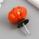 Pen for the casket ceramics, metal "Pumpkin" Orange 4x4x4 cm