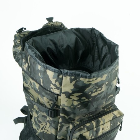 Tourist backpack "Adventure" male, 70 l, oxford, camouflage cartoons-6