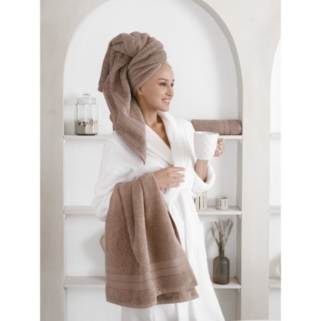 Set of terry towels Desert Sand, size 30x50 cm, 50x100 cm, 70x140 cm-1