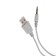 AKZ D52 headphones, wired, full -size, microphone, overhead ears, RGB, 1.75 m, white
