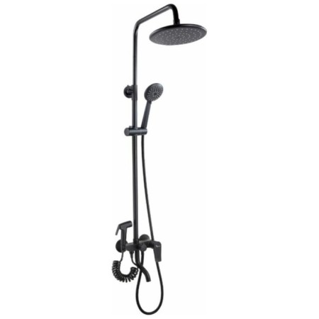 Show system PLSTART PL2403-7, tropical shower, hygienic shower, shower, black 984757