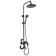 Show system PLSTART PL2403-7, tropical shower, hygienic shower, shower, black 984757