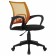 Office Office Brabix "Fly MG-396", with armrests, mesh, orange/black, 532084