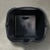 Construction bucket, 16 l, rubber -plastics, square with a nose