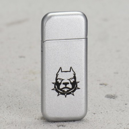 Gas lighter “Dangerous”, 2.8 x 6.5 cm.-1