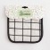 Kitchen set (2 objects) of the “cage” shade, white color, a brush 17x17 cm - 2 pcs, 100% p/e