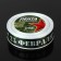 Satin ribbon “From February 23!”, 25 mm × 23 ± 1 m, green color