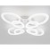 LED ceiling LED with Ambrella Light, Original, FA4493, 8XLED, 134 W, 10050LUM, 3000-6400K, white color.