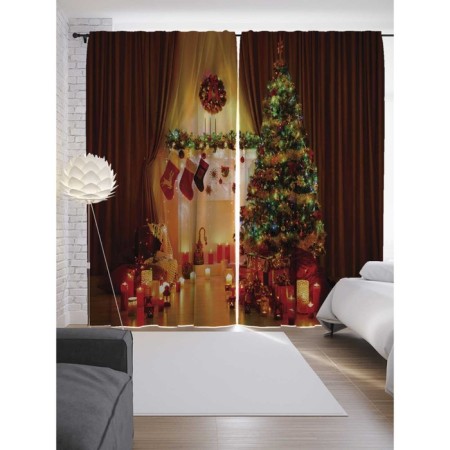 Photostes "Festive comfort", Saten, size 145x265 cm, 2 pcs