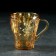 Glass Glass "Crystal", 250 ml, gold color