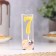 Candle in a cake on a skewer, number 7, gold, 4.5x2.5 cm