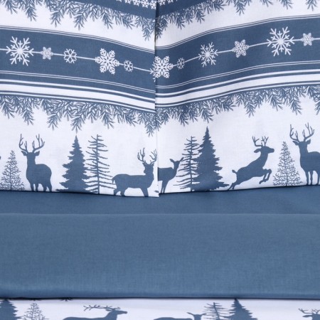 Bed linen "Ethel" duet Scandi Dream 143x215 cm - 2 pcs, 220x240 cm, 70x70 cm - 2 pcs, calico-8