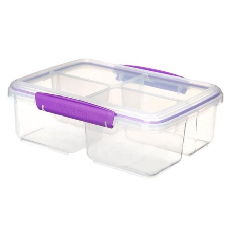 Container rectangular four -section, 1.74 liters-6