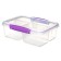 Container rectangular four -section, 1.74 liters