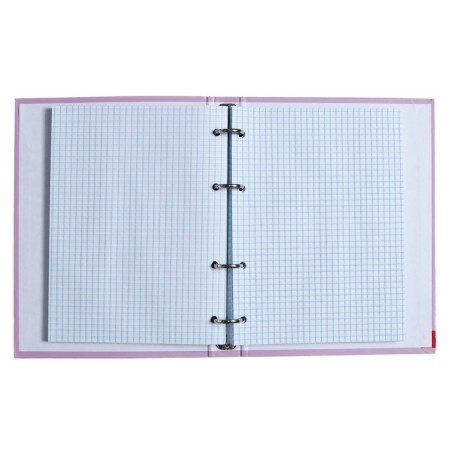 Notebook on rings, 160 sheets in the Caribbean Lenovers cage, solid cover, glossy lamination, shift block 60 g/m2-3