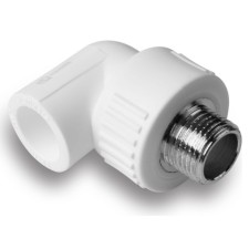 Угольник комбинированный AQUALINK, d=20 мм x 3/4", наружная резьба