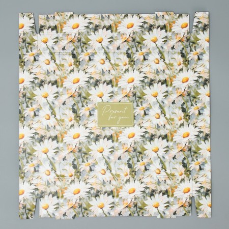 Gift folding box, packaging, “chamomile”, 31.2 x 25.6 x 16.1 cm cm-5