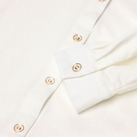 Women's suit (shirt, trousers) minku white color, rr 44-9