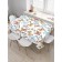 Tables on the table "Roy butterflies", rectangular, Saten, size 120x145 cm