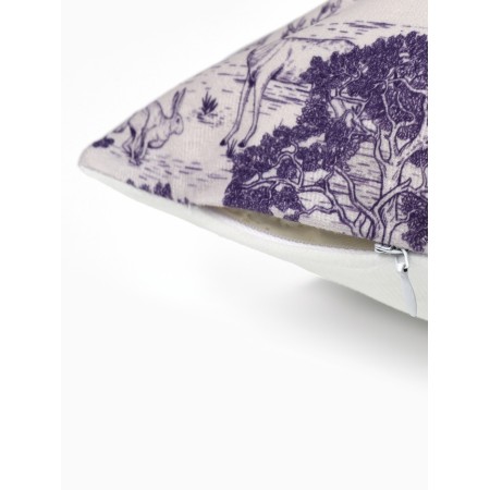 A set of decorative pillowcases Ethel "Nature", 4 pcs, 40*40 cm, velor-4