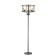 Floor lamp Indigo, 10014/3F Black. 3x40W, e27, 460x460x1680 mm, matte white color