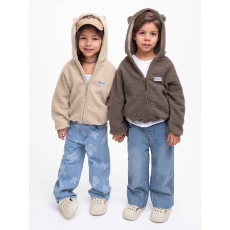Children's jacket Amarobaby Bear, height 104 cm, brown color-19