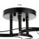 Chandelier "Edott" 3he27 40w Black 43x43x25 cm Bayerlux