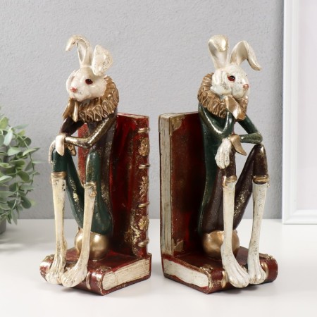 Book holders "Court hares" set 2 pcs 25x10x30.5 cm