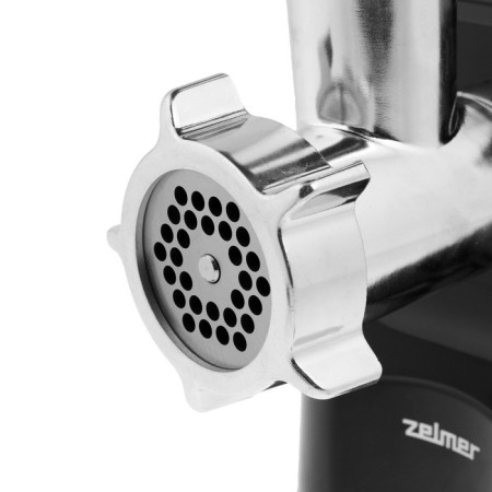 Selmer ZMM1520B meat grinder, 1,500 watts, 1.5 kg/min, nozzle for sausages, black-5