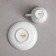 Lemon coffee set, 12 objects, 6 cups 100 ml, porcelain, Iran