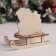 Suvenir Sanka "Snowman+Gift", 10x8.5x4.7 cm